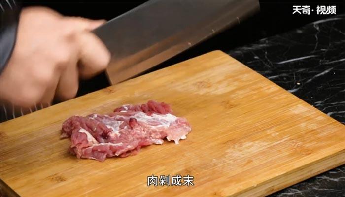 肉末蒜薹丁的做法 肉末蒜薹丁怎么做